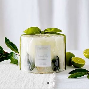 COPY - NEW! Lime & Bay Candle - The White Company
